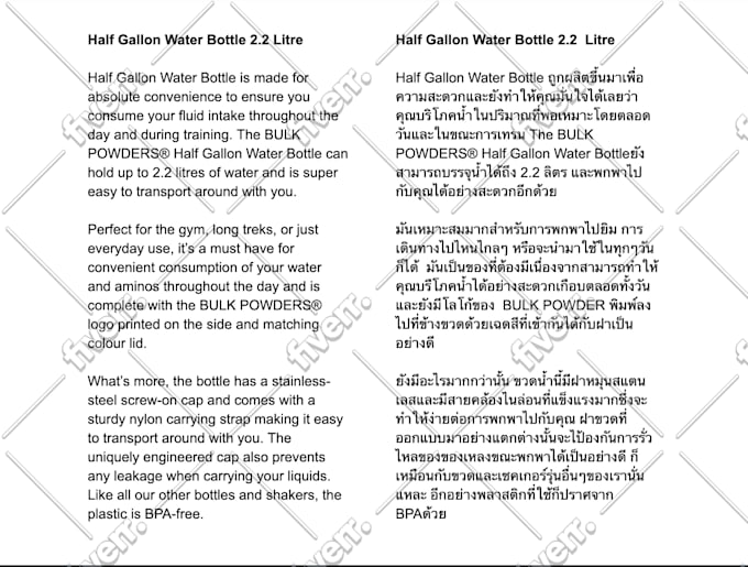 Translate your thai document into english by Jennie_jacob Fiverr